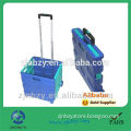 rolling portable folding plastic pull rolling beach trolley cart